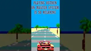Outrun on Sega MASTER SYSTEM. Like going for Sunday Drive #mastersystem  #computergaming #outrun