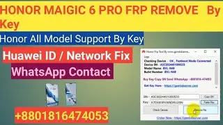 Honor Magic 6 pro Frp Remove Fastboot Mode.  All Honor Model Frp By key. BVL-N49 frp removed key