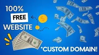 Make a Website for FREE with Free Hosting & Custom Domain (IN 6 MINS)