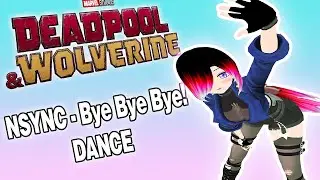 NSYNC - Bye Bye Bye! YAUH/CECY VERSION - DEADPOOL & WOLVERINE Dance MMD