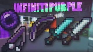INFINITI PURPLE TEXTURE PACK PVP Sin Lag | Minecraft 1.8.9/1.8.8/1.8