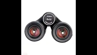 Svbony sv 202 8x32 и заснеженная волга.