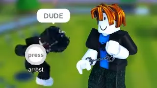 TAP ARRESTING inside of Roblox Jailbreak!