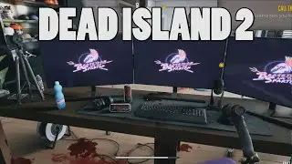 The crazy detail of the Dead island 2 Youtuber home - gameplay + Easter eggs