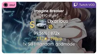 osu! | Lixarious | Helblinde – Imagine Breaker [490 style] | 1x SB | #2 🇵🇱 #24 🌍