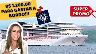 O QUE É A PROMOÇÃO SUPER CASHBACH DA MSC CRUZEIROS? Vale a pena?