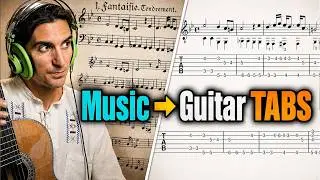 Convert Sheet Music to Guitar Tabs in Minutes (Musescore Tutorial)