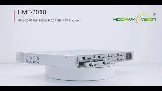 HME 2018 8CH HEVC H 265 HD IPTV Encoder