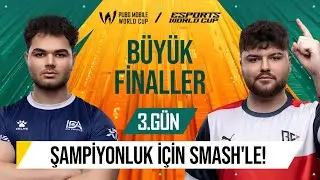 [TR] 2025 PMWC at EWC Büyük Finaller 3. Gün | PUBG MOBILE WORLD CUP - ESPORTS WORLD CUP