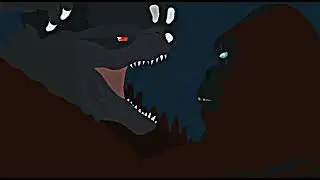 Godzilla vs. Scar King | Prediction set - Fixed sfx and Animation 24fps