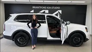 The 2024 KIA Telluride X-Line - Terracotta Interior