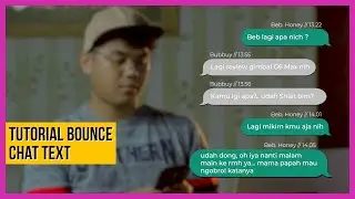 Tutorial Pop Up Bounce Chat Text | Adobe Premiere Pro