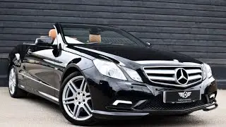 Mercedes-Benz E350 CGI V6 BlueEfficiency Sport Cabriolet G-Tronic For Sale @oakleafautomotive9761
