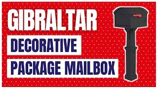Gibraltar Mailboxes GHC40B01 Grand Haven Decorative Package Mailbox