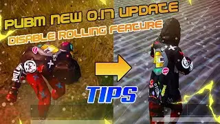 Avoid Rolling When Landing on PUBG Mobile New Feature | Pubg Mobile New Update 0.17 Trick