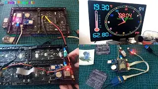 VGA Px Matrix Esp32 SD CARD DHT22 DHT11 RTC DS1307