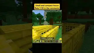 Small house #minecraft #minecraftshorts #shorts