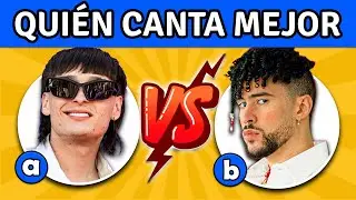 ¿Quién Canta Mejor? 🎶 Prueba de Cantantes Más Populares🎤 Música