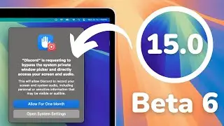macOS 15 Beta 6 - What's new?