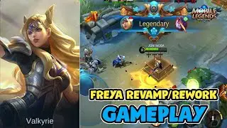 FREYA REVAMP/REWORK GAMEPLAY MOBILE LEGENDS