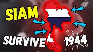 Can I SURVIVE as SIAM in 1944 - Hearts of Iron 4