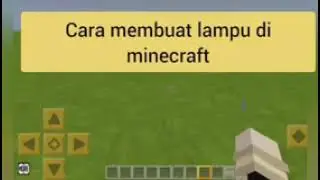 INI VIDEO CARA MEMBUAT LAMPU DI MINECRAFT (BUKAN GLOWSTONE)