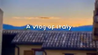 A vlog of Italy 🇮🇹 | 2022 | UrbanAngel |