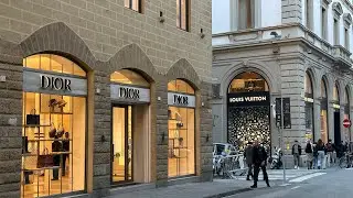 Luxury Boutiques | Florence, Tuscany, Italy 🇮🇹 | Live Travel