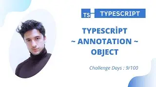 Typescript Object Annotation - Typescript tutorial