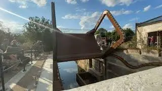 Cody Dock Rolling Bridge
