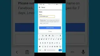 how to change a facebook page name