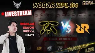🔴LIVE : NOBAR MPL ID S14 - FNATIC ONIC vs RRQ | MINGGU KE-6 HARI KE-2 #MLBBIDCreator