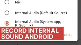 Record internal Sound On android With Magisk Module