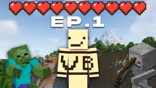 I Played Minecraft Survival For The First Time..... | S1 Ep1