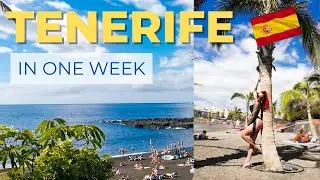 Black sand beach. Tenerife in one week - episode 2