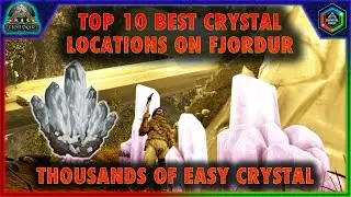 The Top 10 Best Crystal Locations on Ark Fjordur - Easy Crystal on the Fjordur Map