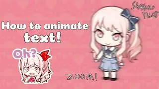 How to animate text (make text move) | Project Sekai custom profile tutorial
