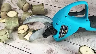 Акумуляторний секатор TITAN SC-8605. Тестування акумуляторного секатора