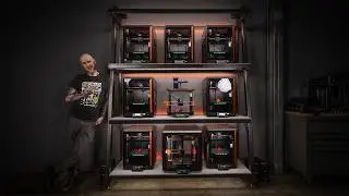 My BIGGEST Studio Build Yet – Custom 3D Printer Farm!
