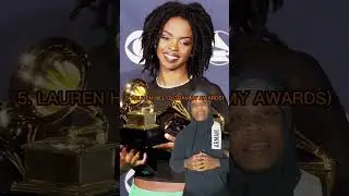 Top 10 rappers with the most Grammy awards! #shorts #hiphop #top10 #grammys #new