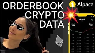 Orderbook Data with Alpaca Crypto API