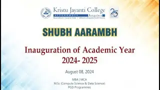 SHUBH AARAMBH Inauguration of Academic Year 2024- 2025