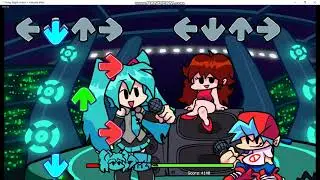 Jugando el mod de miku de Friday Night Funkin Parte 2