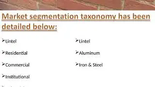 China Precast Lintel Building Construction Industry 2018-2022