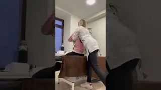 Шейно-грудной  переход. Траст #мануал #остеопат #остеопатия #психолог #хруст #звук #здоровье