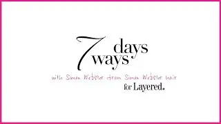 How to Create Waves Using ONLY a Hairdryer | Simon Webster | Layered