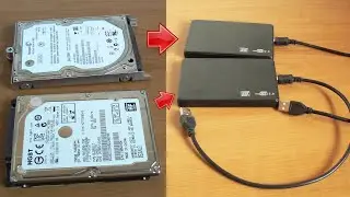 How to Turn an Old Computer Hard Drive into an External Hard Drive for €3.70