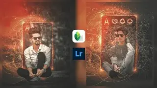 Snapseed Ikka Card Concept Photo Editing | Creative Ikka Card Photo Editing | Snapseed & Lightroom