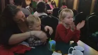 Aboard the train to Christmastown