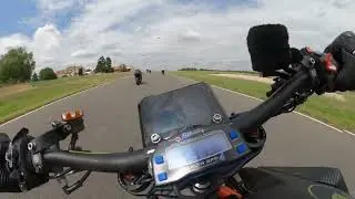 ktm Superduke 1290 gen3 at Circuit Ecuyers
